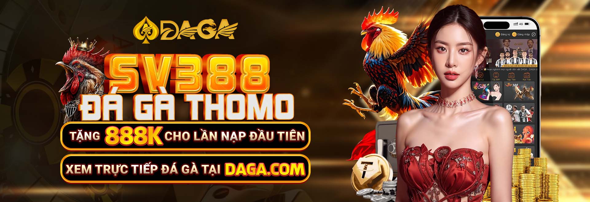 Xem đá gà trực tiếp tại nhà cái daga